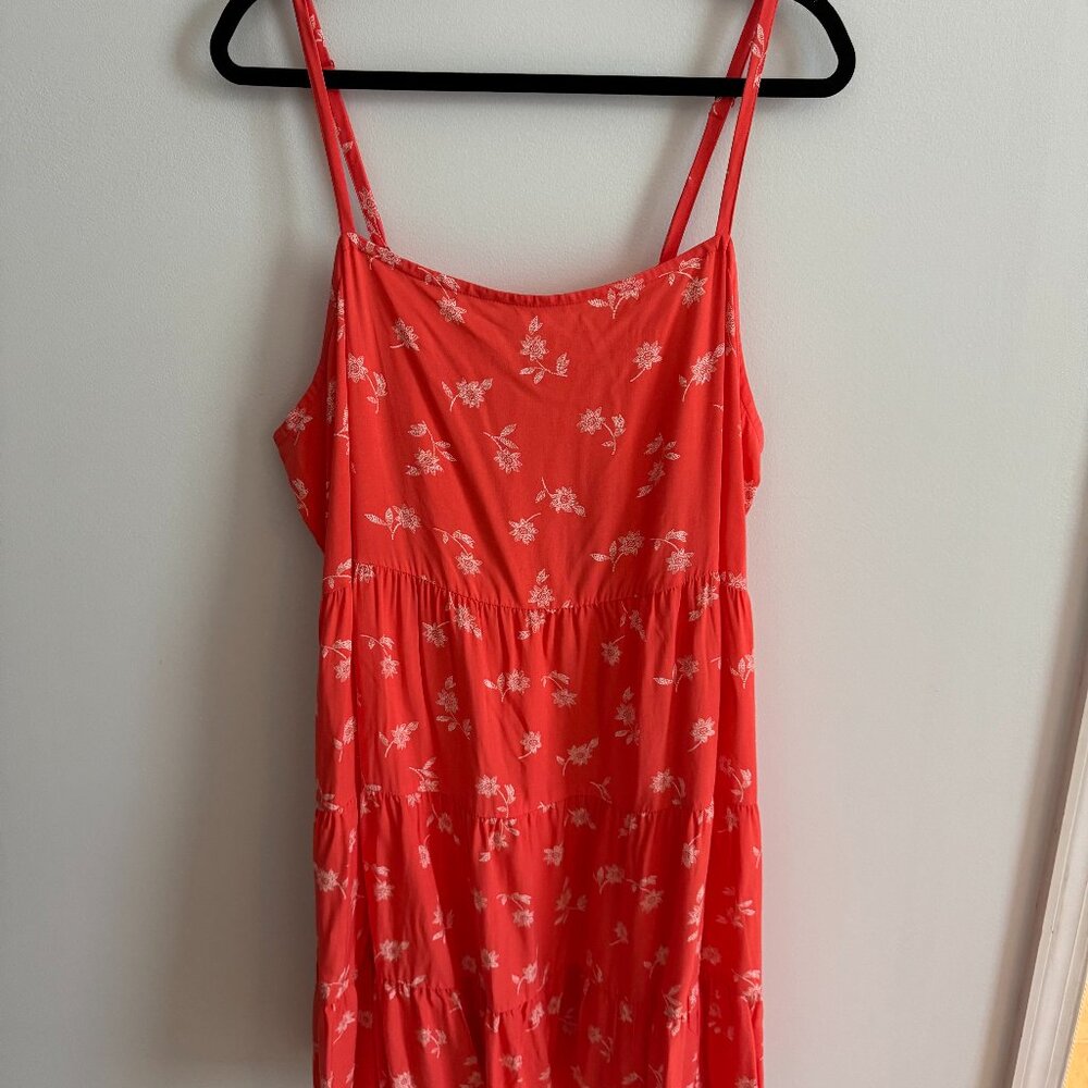 Old Navy Flare Floral Printed Cami Dress